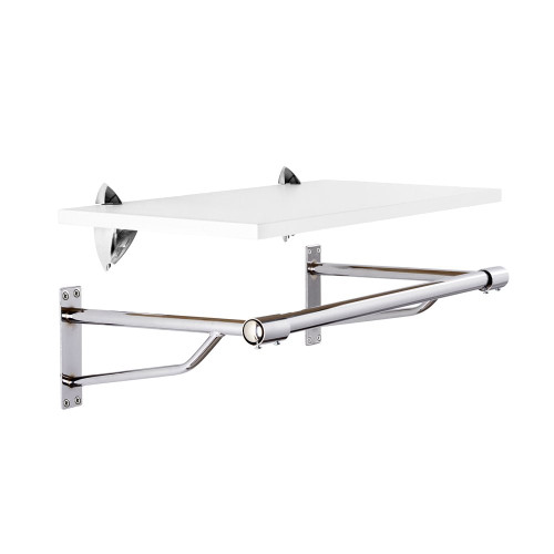 Kombii Rail and Shelf, extra support - 600mm for the Bathroom