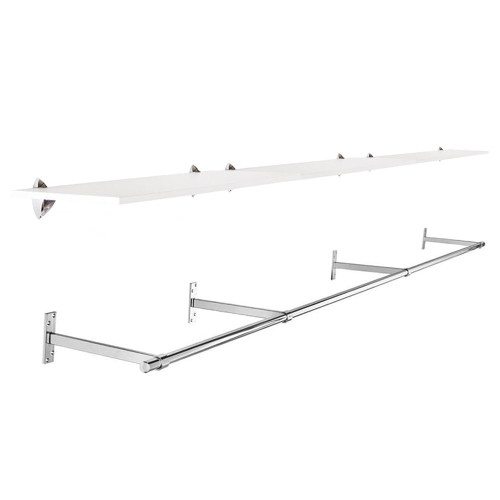 Kombii Rail and Shelf - 2700mm for the Garage