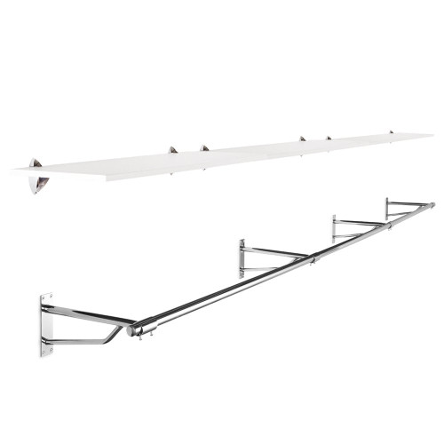 Kombii Rail and Shelf, extra support for the Bedroom - 2700mm