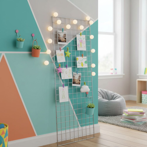 6 ft Grid Mesh Panel for the Bedroom