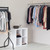 Kubbi Alcove Hanging Clothes Rail, extra support - 2.4 m for the Utility Room