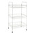 Kleinn White Wire Basket Trolley for the Garage