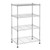 Kleinn Chrome Wire Shelving Unit - 4 Shelves for the Living Room