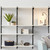 Black Adjustable Shelving - 6 Wooden Shelves for the Bedroom