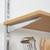 Chrome & Oak Adjustable Shelving - 5 Wooden Shelves  for the Kitchen