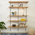 Chrome & Oak Adjustable Shelving - 5 Wooden Shelves  for the Garage