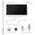 Kombii Rail and Shelf - 600mm for the Bathroom