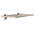 Hylla wall shelf with chrome clips 600 x 300mm for the Utility Room