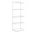 Flexx White Wire Shelf System & Shallow Basket - Width 600mm for the Kitchen