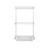 Flexx White Wire Shelf System & Shallow Wire Mesh Basket - Width 600mm for the Bedroom