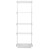 Flexx White Wire Shelf System & Shallow Wire Mesh Basket - Width 600mm for the Kitchen