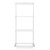 Flexx White Wooden Shelf System & Shallow Basket - Width 600mm for the Garage
