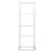 Flexx White Wooden Shelf System & Shallow Basket - Width 600mm for the Garage