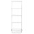 Flexx White Wooden Shelf System & Deep Basket - Width 600mm for the Kitchen