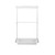 Flexx White Wooden Shelf System & Shallow Wire Mesh Basket - Width 600mm for the Utility Room