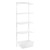 Flexx White Wooden Shelf System & Deep Wire Mesh Basket - Width 600mm for the Kitchen