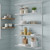 Flexx White Wire Shelf System - 5 Shelves with 2100mm uprights for the Kitchen