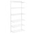 Flexx White Wire Shelf System - 6 Shelves with 2100mm uprights for the Bathroom