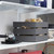 Flexx White Shelf System - 1x Wooden & 3x Wire Shelves with 1500mm uprights for the Garage