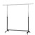 Black & Chrome Adjustable Clothes Rail for the Utility Room