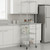 Klassiek Chrome Wire Shelving Unit with Heavy-Duty Wheels - 5 Shelves for the Kitchen - H1875 x W450 x D450 mm