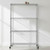 Klassiek Chrome Wire Shelving Unit with Heavy-Duty Wheels - 4 Shelves for the Kitchen - H1875 x W900 x D450 mm