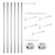 Kubbi Alcove Hanging Clothes Rail for the Utility Room - 6 m
