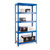 Multipurpose Boltless Shelving up to 250kg UDL per shelf - Blue - H1800 x W900 x D400mm