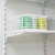 Flexx White Shelf System for the Kitchen - 3x Wooden & 1x Wire Shelves with 1500mm uprights