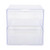 Clear Two Drawer Stackable Cube Storage Container for the Utility Room