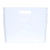 3 x Small White Cube Storage Baskets H150 x W300 x D300 mm