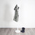 Hat & Coat Stand - 8 Hooks - White