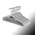 Textured Grey Plastic Hangers with Belt Bar for the Utility Room