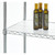 Translucent Shelf Liners for Chrome Wire Shelving for the Living Room