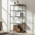 Klassiek Narrow Carbon Grey Wire Shelving Unit - 5 Shelves for the Living Room
