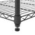 Klassiek Carbon Grey Wire Shelving Unit - 5 Shelves for the Bathroom