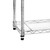 Klassiek Narrow Chrome Wire Shelving Unit - 5 Shelves for the Living Room