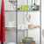 Klassiek Narrow Chrome Wire Shelving Unit - 4 Shelves for the Kitchen