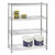 Klassiek Chrome Wire Shelving Unit - 4 Shelves for the Garage
