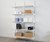 White Adjustable Shelving - 4 Wooden Shelves for the Garage