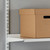 White Adjustable Steel Shelving - 3 x Steel Shelves for the Living Room