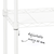 Kleinn White Wire Shelving Unit - 5 Shelves for the Garage