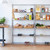 Klassiek Chrome Wire Shelving Unit - 5 Shelves for the Kitchen