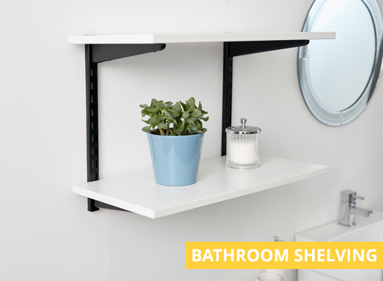 Bathroom shelving