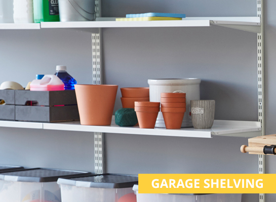 Garage shelving