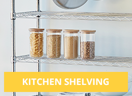 Kitchen shelving