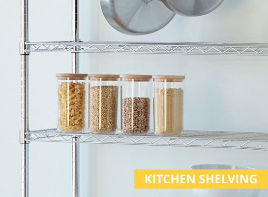 Kitchen shelving