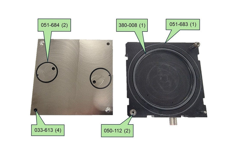 Replacement O-Rings for Precise RH, OX-TRAN 2/12, 2/22 PERMATRAN 3/34, AQUATAN 3 (051- 810) Cartridges