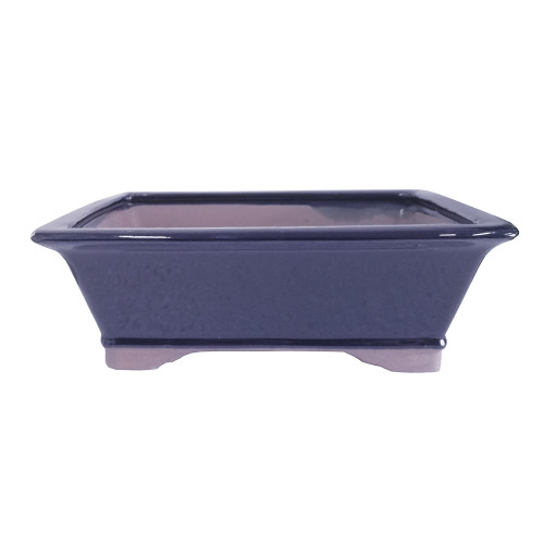 a blue rectangular object with a white background