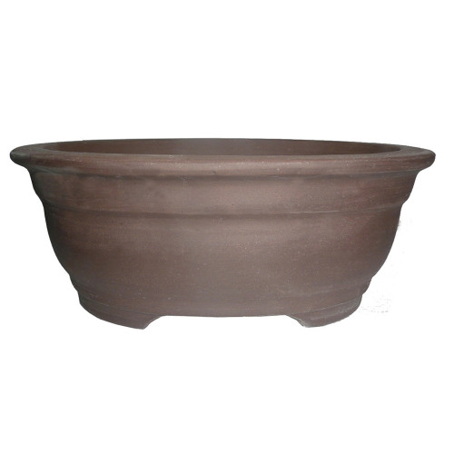 Oval bonsai pot